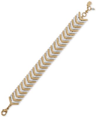 Lucky Brand - Two-Tone Arrow Link Bracelet