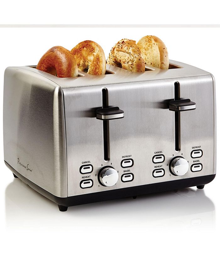 Professional Series 4Slice Wide Toaster Macy's