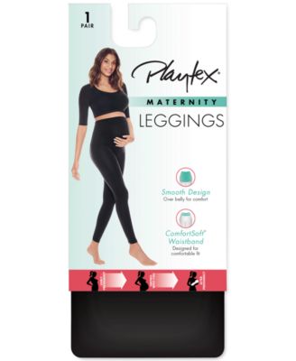 Hanes Maternity Opaque Leggings 