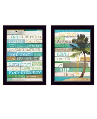Today is a New Day Collection By Marla Rae, Printed Wall Art, Ready to hang, Black Frame, 10" x 14"