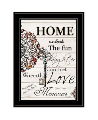 Home / Laughter by Robin-Lee Vieira, Ready to hang Framed Print, Black Frame, 15" x 19"