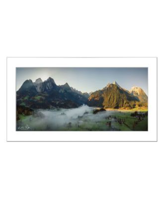 The Blanket by Martin Podt, Ready to hang Framed print, White Frame, 21" x 12"