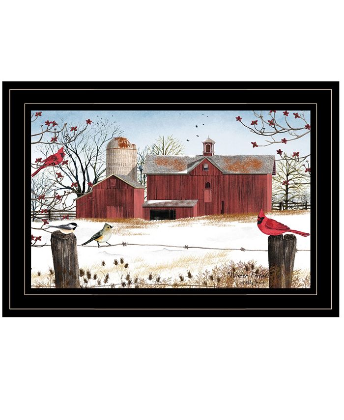 Trendy Décor 4U Winter Days by Billy Jacobs, Ready to hang Framed Print ...