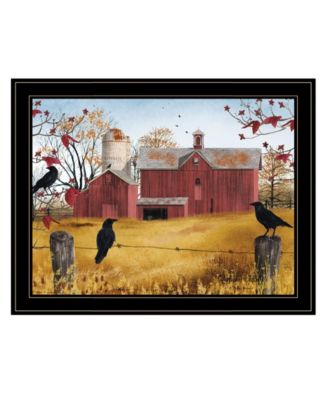 Autumn Gold by Billy Jacobs, Ready to hang Framed Print, Black Frame, 27" x 21"