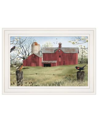 Harbingers of Spring by Billy Jacobs, Ready to hang Framed Print, White Frame, 15" x 11"