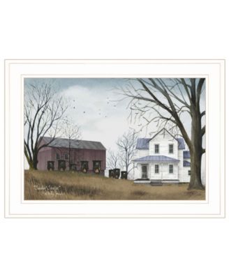 Sunday Service by Billy Jacobs, Ready to hang Framed Print, White Frame, 21" x 15"