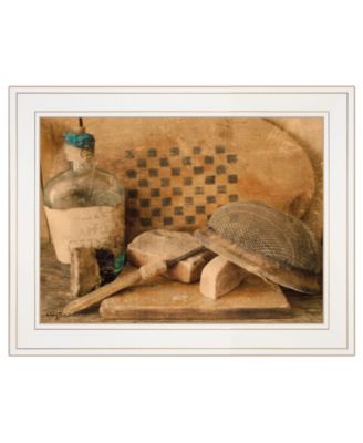 Vintage-Like Apple Cider by Anthony Smith, Ready to hang Framed Print, White Frame, 19" x 15"