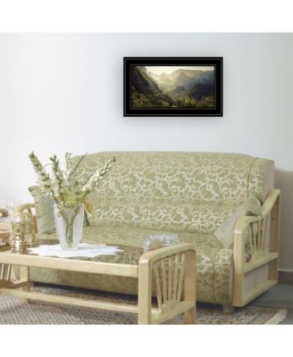 Trendy Décor 4U Land of the Hobbits Martin Podt, Ready to hang Framed Print, Black Frame, 21" x 12"