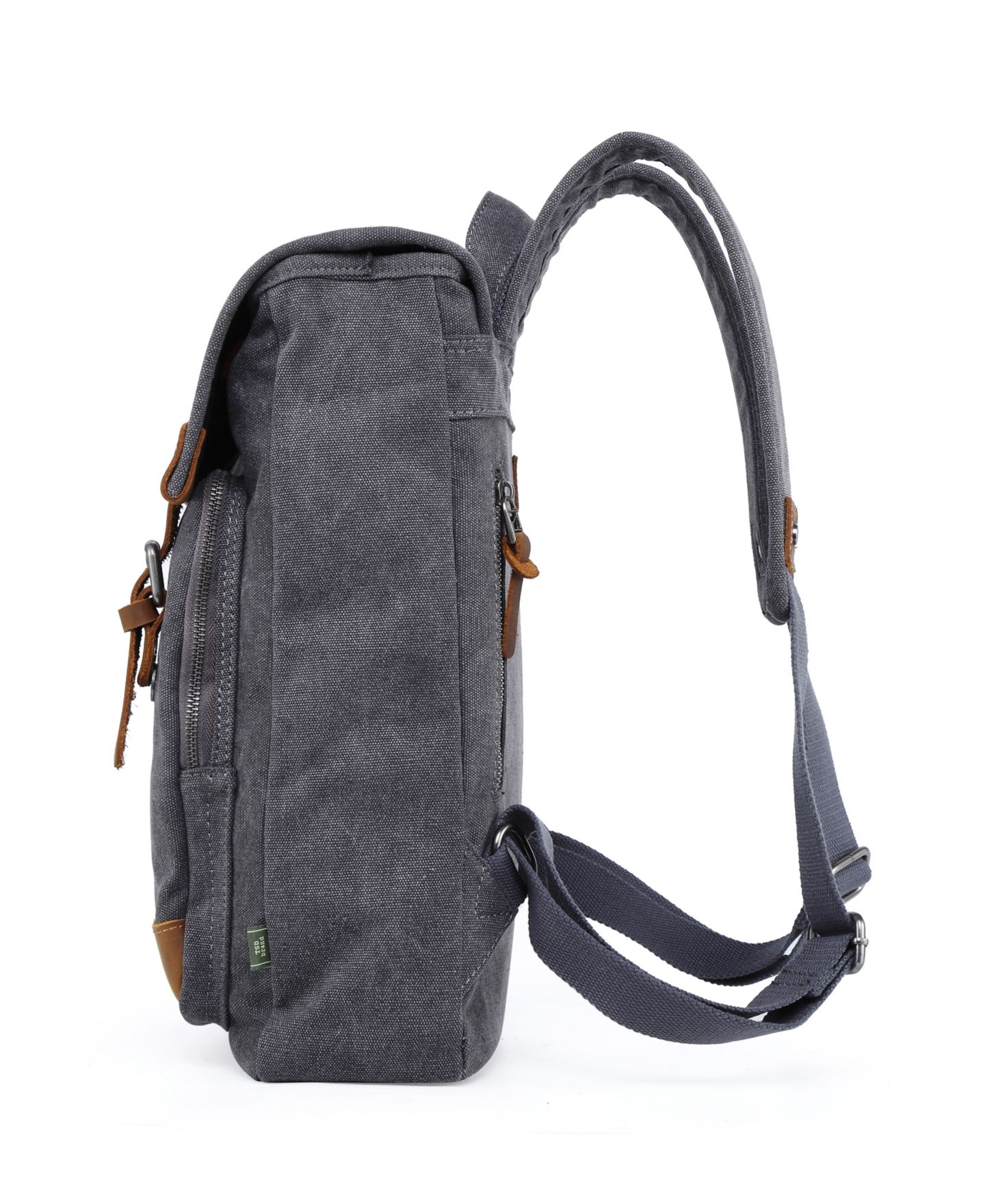 Рюкзак TSD BRAND Discovery Canvas, цвет: Серый — фото 3