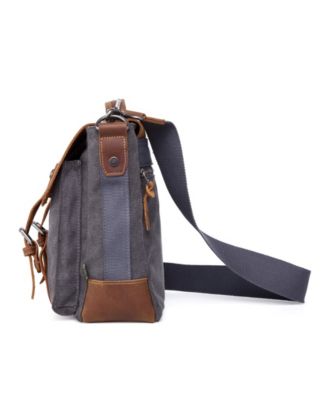 Hudson Canvas Messenger Bag