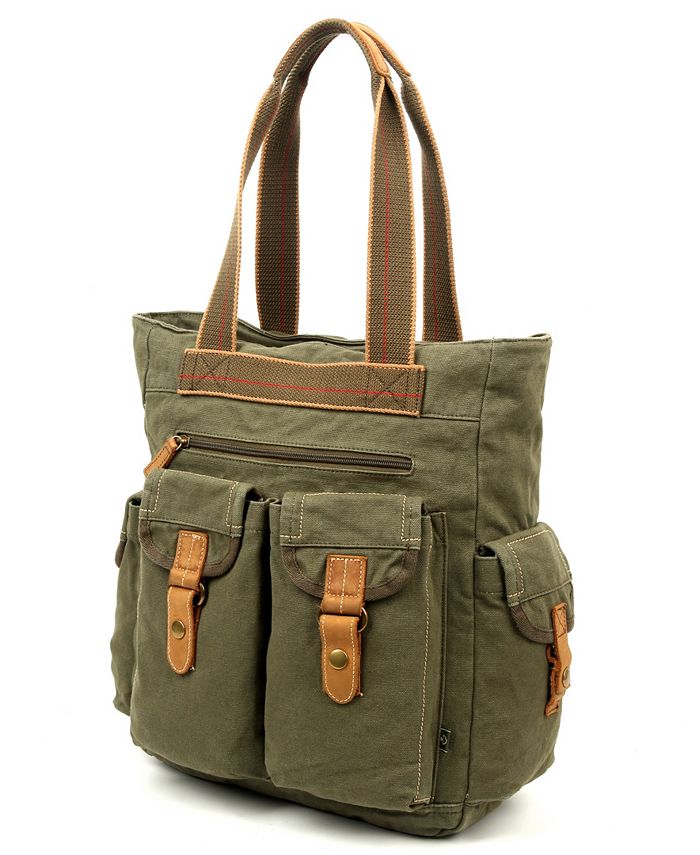 TSD BRAND Atona Utility Canvas Tote Bag Macy's