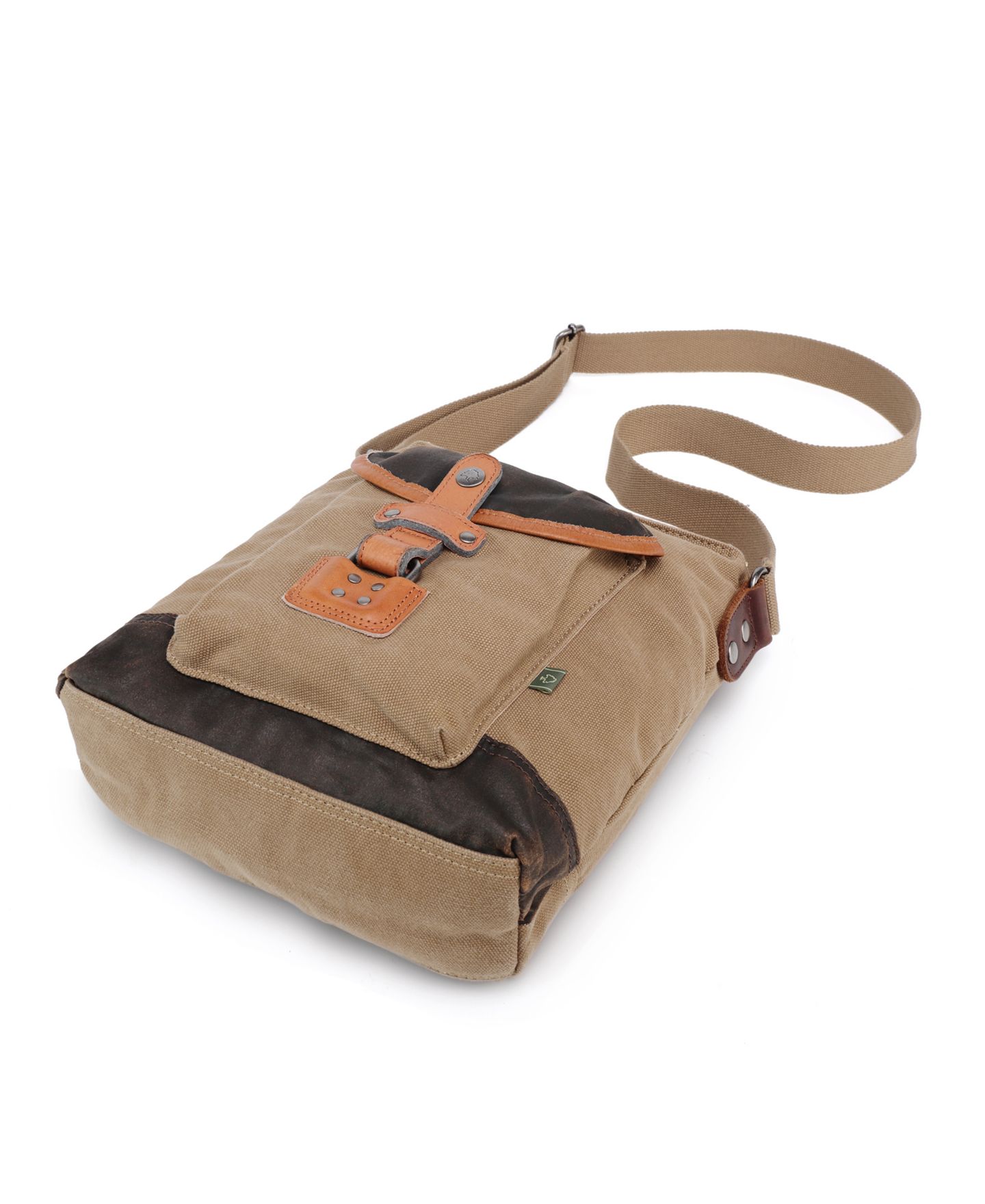 Женская сумка TSD BRAND Tapa Canvas Crossbody, цвет: Коричневый — фото 7