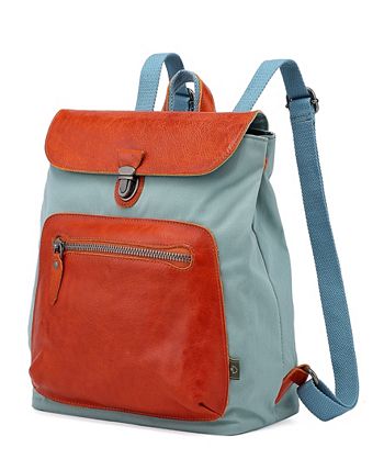 TSD BRAND Valley Trail Coated Canvas Backpack - Macy's
