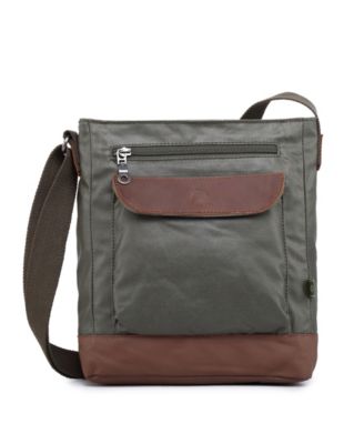 canvas cross over bag