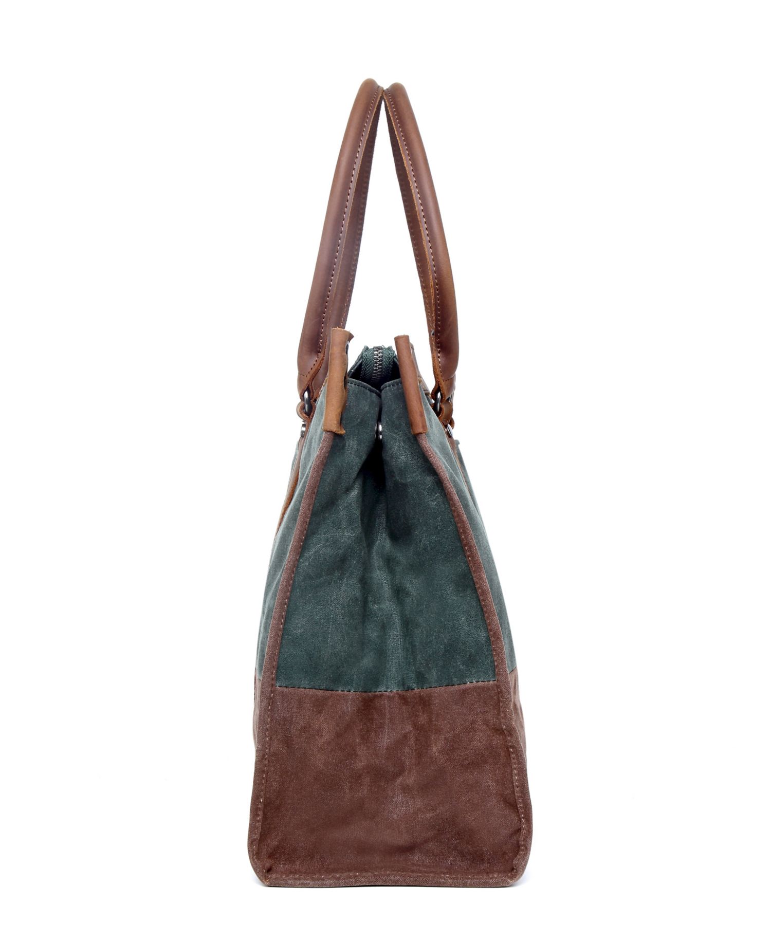 Stone Creek Waxed Canvas Tote Bag