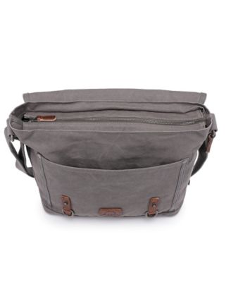 Forest Canvas Messenger Bag