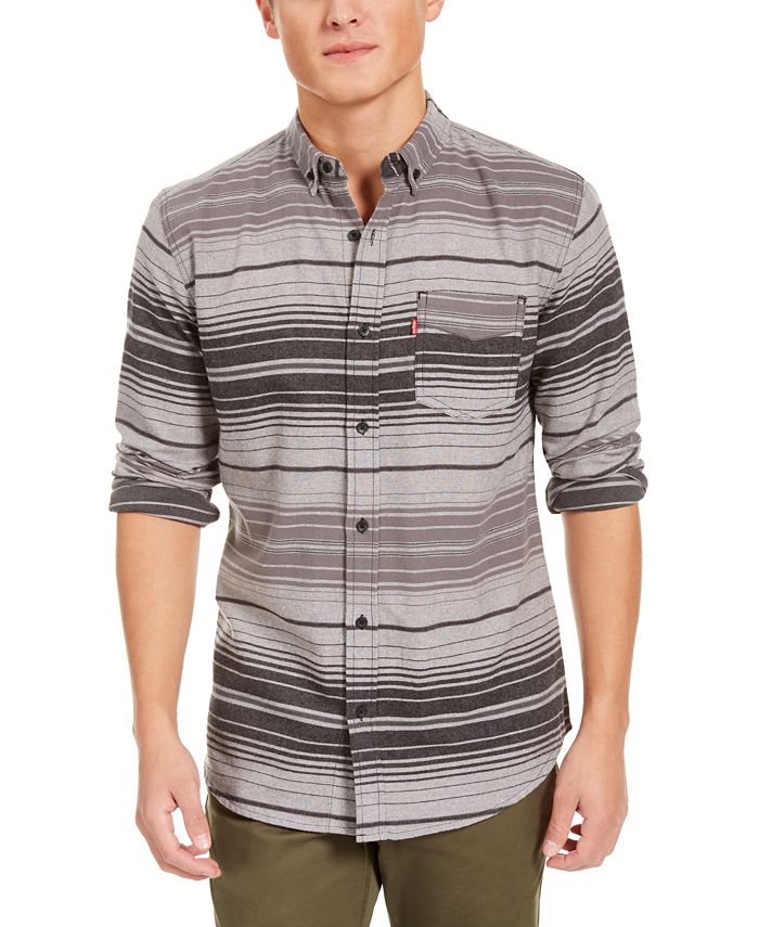 levi mens flannel shirts