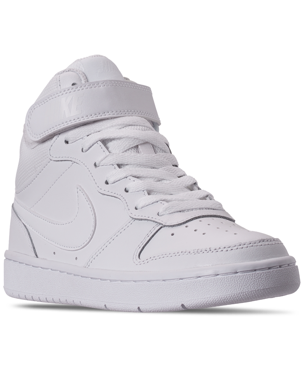 Nike Big Kids Borough Mid 2 Casual Sneakers from Finish - Macy's