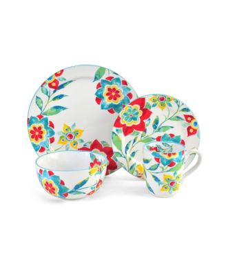 Pfaltzgraff - Floral Medallion 4 pc Place Setting, Service for 1