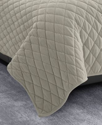 CLOSEOUT! Diamond Velvet Reversible 3 Piece Quilt Set, King
