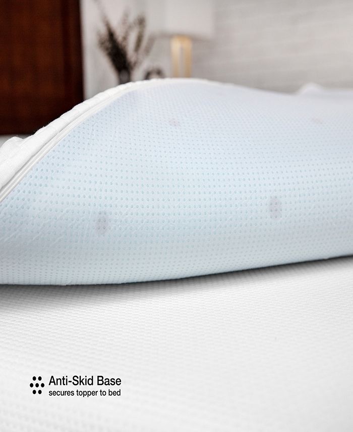 SensorPEDIC 2Inch Majestic Ventilated Memory Foam Mattress Topper