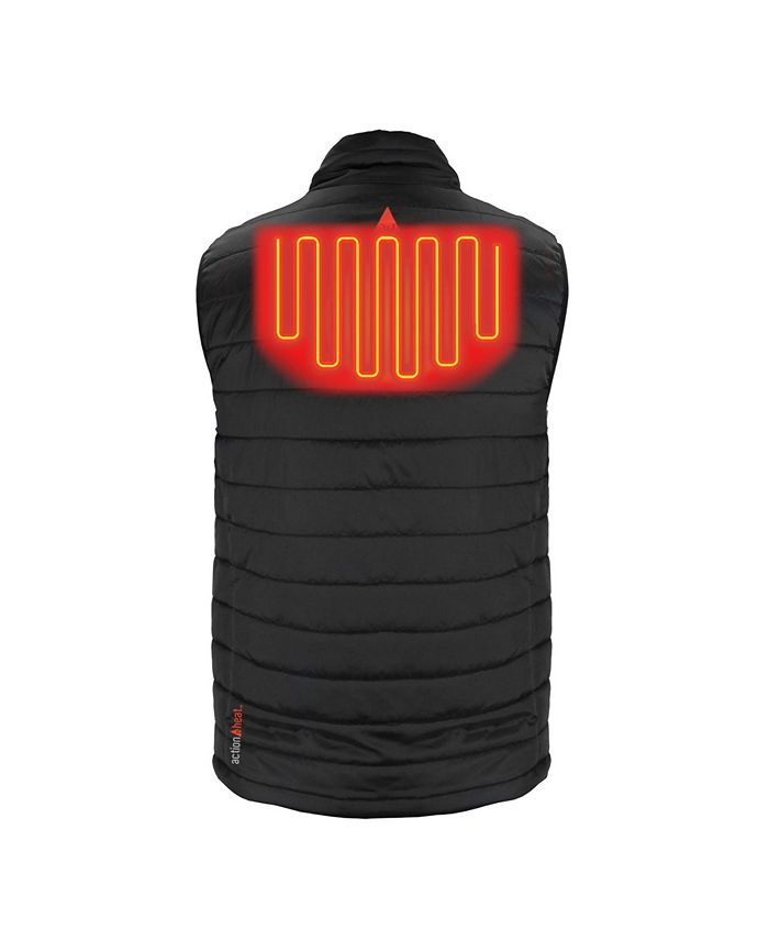 ActionHeat Men's 5V Battery Heated Puffer Vest Macy's