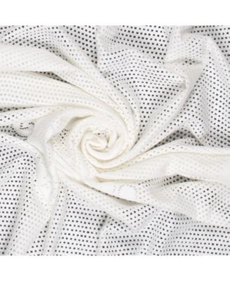 Southampton Home Lace Weave Teddy Bear Baby Blanket