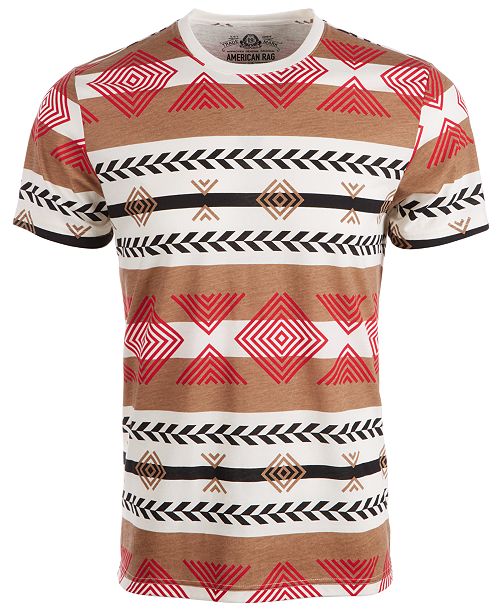 American Rag Men S Printed T Shirt Created For Macy S Reviews