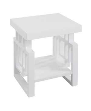 Shop Coaster Home Furnishings Saybrook Rectangular End Table In White