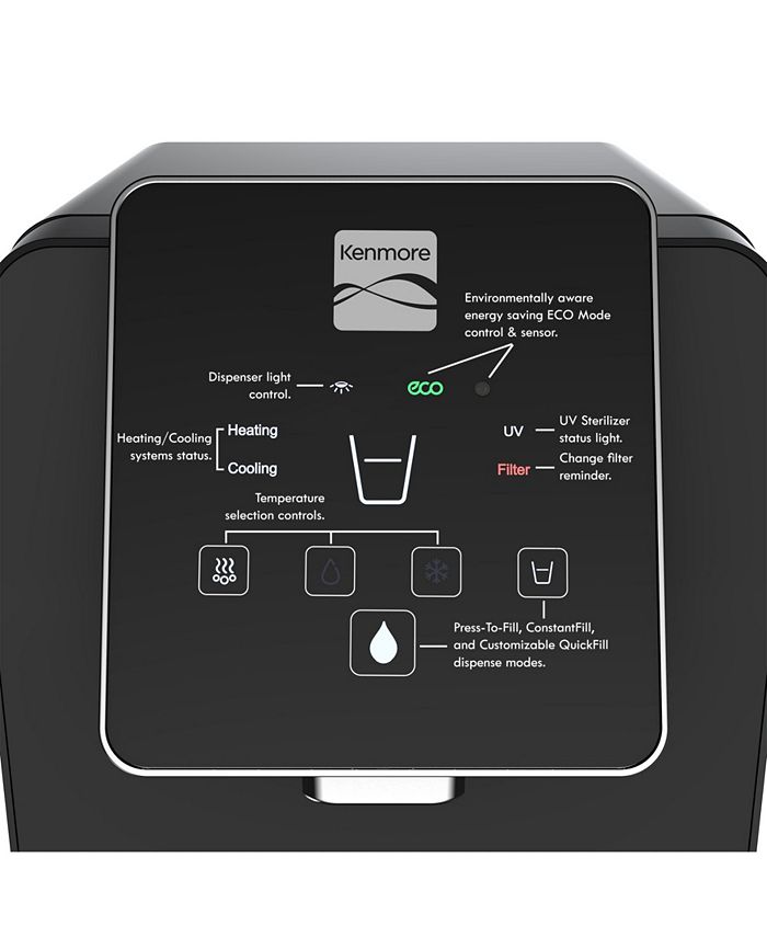 Kenmore Water Dispenser Optimizer Countertop Water Cooler Botteleless