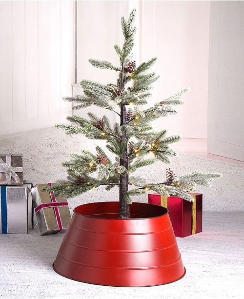 Glitzhome 22 D Painted Metal Tree Collar Reviews All Holiday