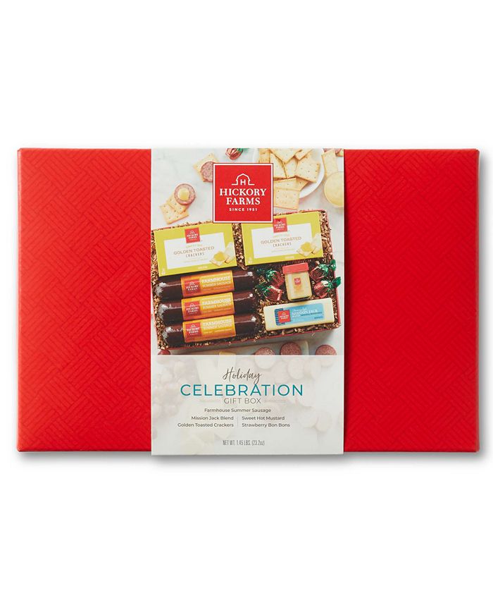 Hickory Farms Holiday Celebration Meat & Cheese Food Gift Set, 23.2 Oz.