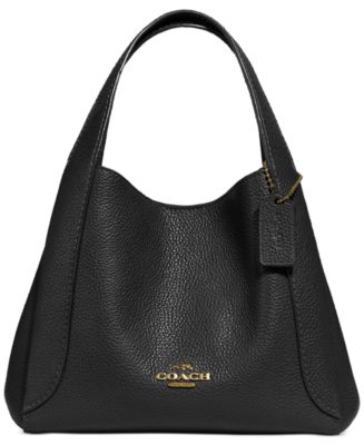 Buy Coach White Hadley Hobo 21 Bag in Pebble Leather for WOMEN in
