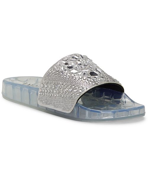 INC International Concepts INC Women's Peymin Pool Slides, Created for Macy's & Reviews