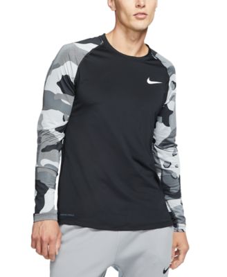 Nike Men's Pro Camo Colorblocked Long 