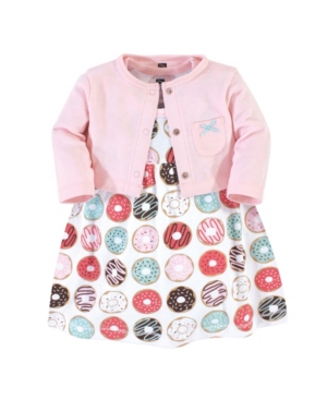 Hudson Baby Girl Dress and Cardigan