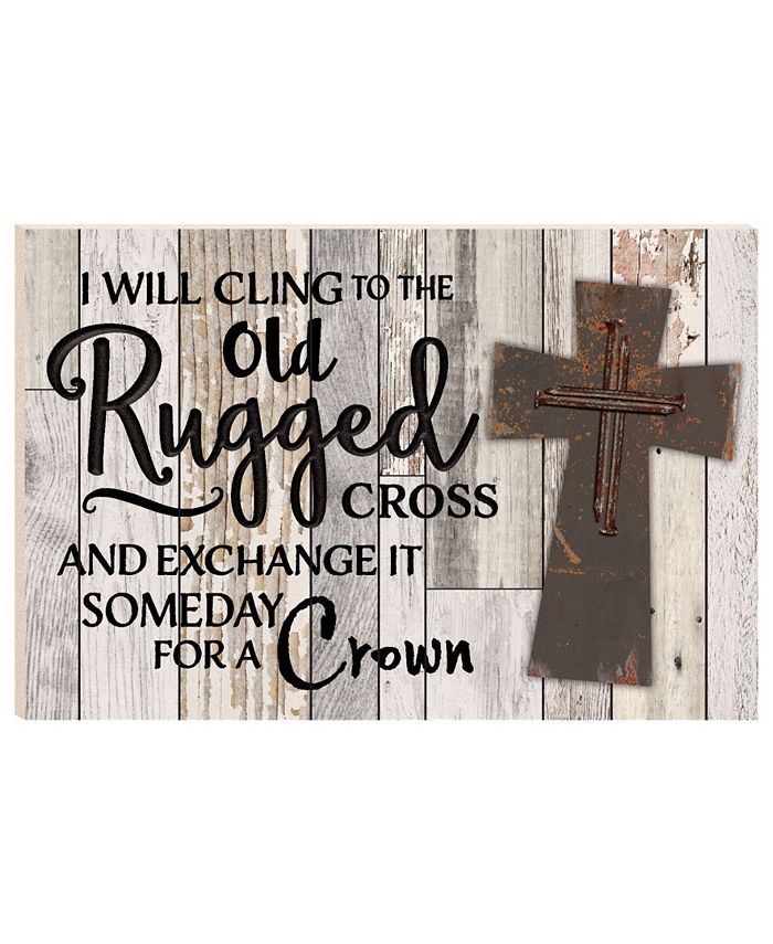 P Graham Dunn Old Rugged Cross Wall Art Macy's