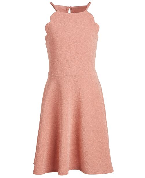 Monteau Big Girls Scalloped Dress Reviews Kids Macy S
