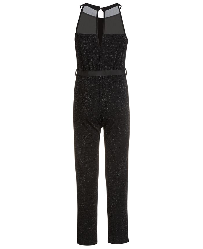 Monteau Big Girls Embellished Jumpsuit - Macy's