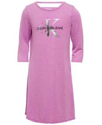 calvin klein lavender dress