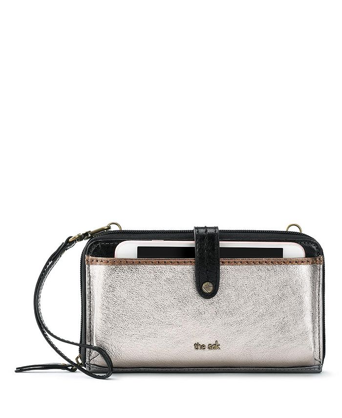 The Sak Women's Iris Smartphone Leather Crossbody Wallet Macy's