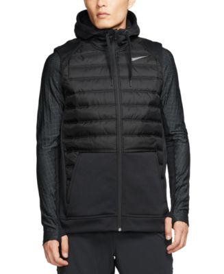 Nike Men's Therma Zip Training Hoodie Vest - Macy's