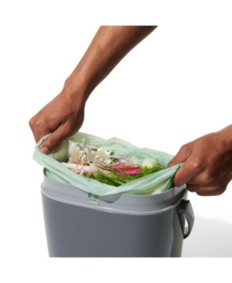1.75 Gallon Compost Bin, Charcoal