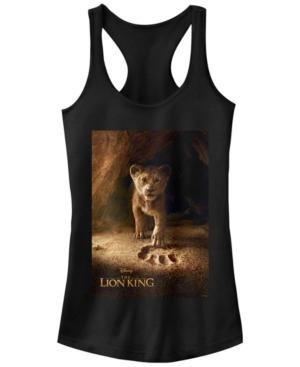 Disney Juniors' Lion King Simba Poster Ideal Racerback Tank Top