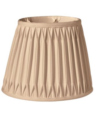 Cloth&Wire Slant Oval Double Smocked Pleat Softback Lampshade