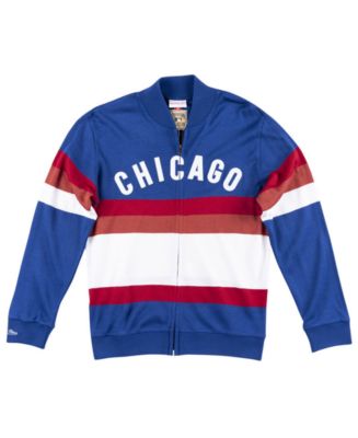 Mitchell & Ness Men's Chicago Cubs Authentic Sweater Jacket - Macy's