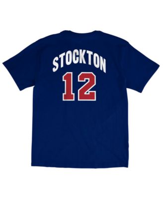 john stockton t shirt jersey