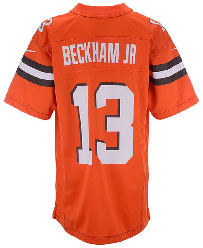 The Odell Beckham Jr. Cleveland Browns jerseys have dropped online 