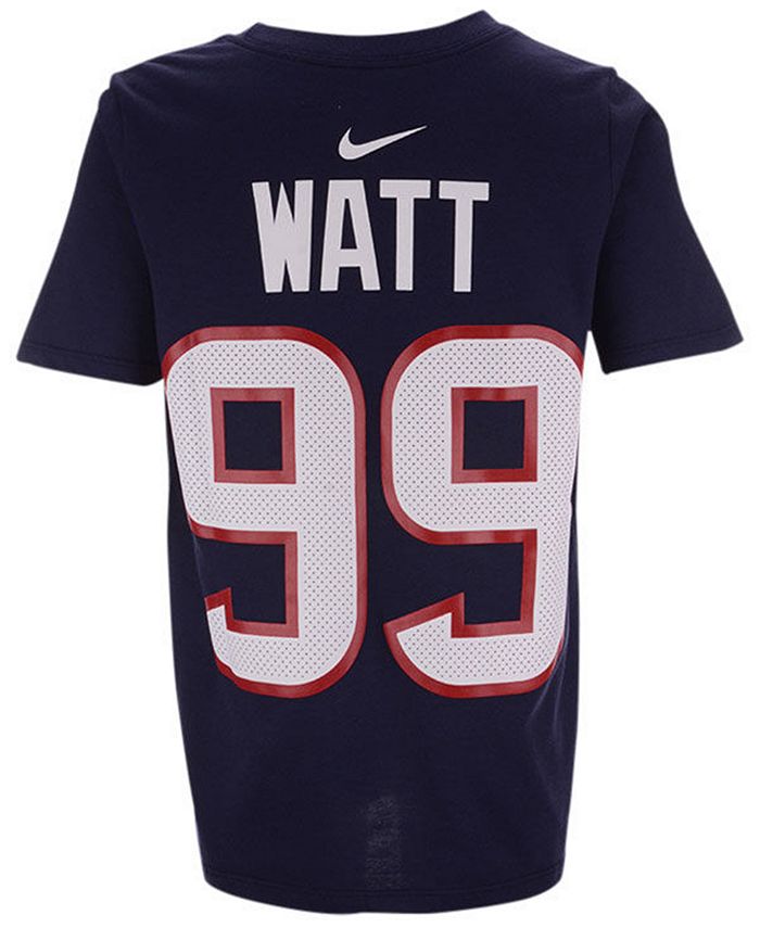 Nike Women's J.J. Watt Houston Texans Player Pride T-Shirt - Macy's