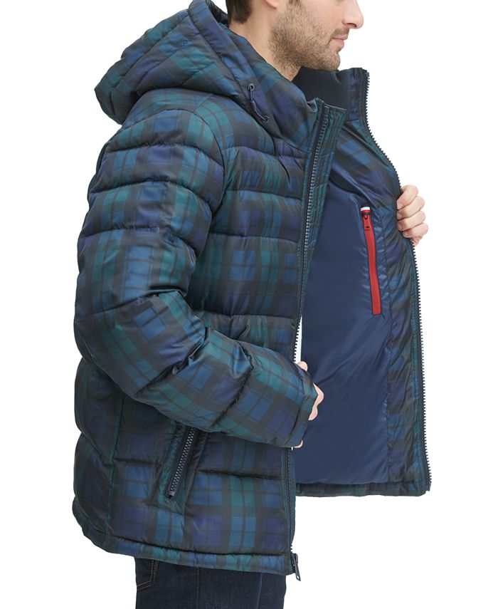 tommy quilted puffer jacket